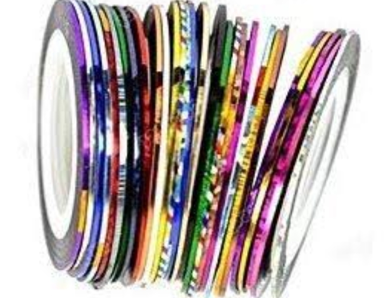 Cintilla para uñas 1pz