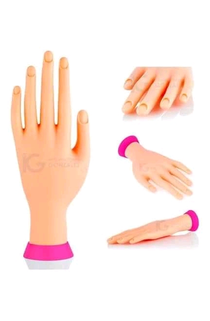 Mano de Práctica sin uña