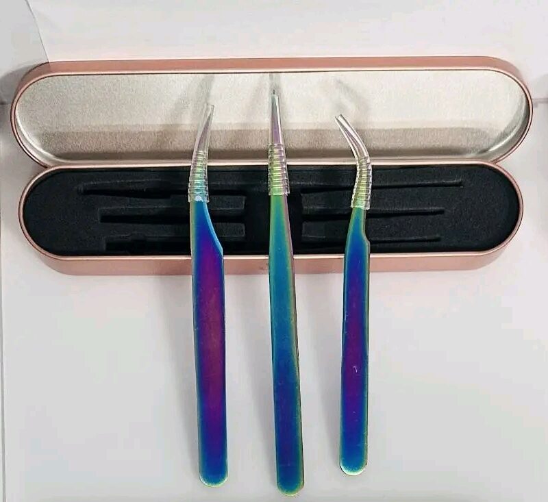 Kit de pinzas para pestañas