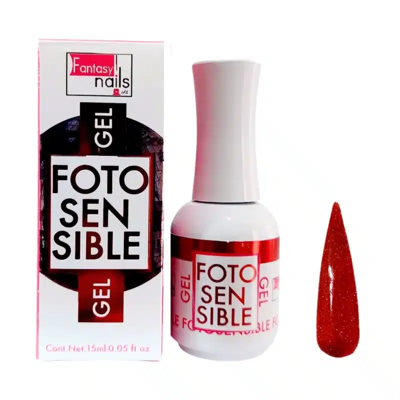 Gel Foto sensible Rojo Fantasy 15ml